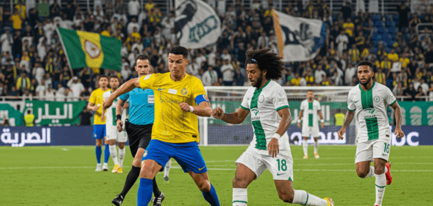 موعد مباراة النصر والاهلى والقنوات الناقلة لها موسم 2025-2026